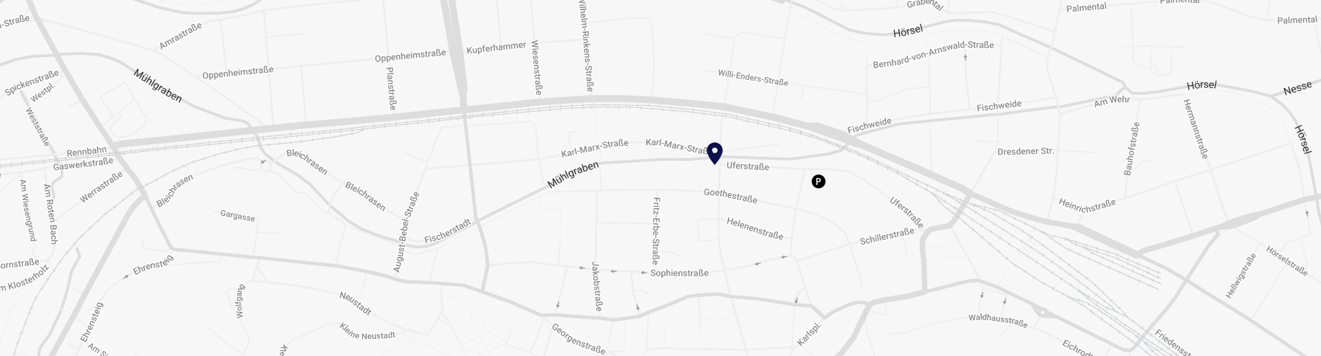 Standortkarte Eisenach